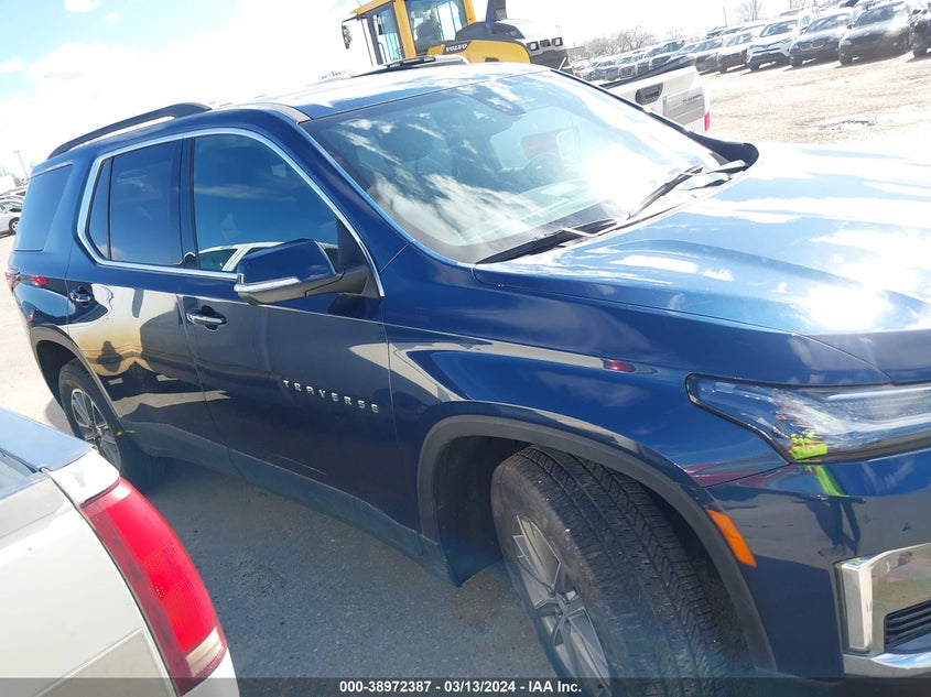 2022 CHEVROLET TRAVERSE VIN: 1GNEVGKW5NJ165343