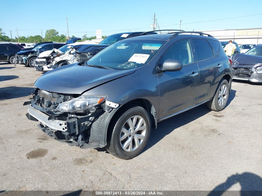 2014 NISSAN MURANO SL - JN8AZ1MW3EW523200