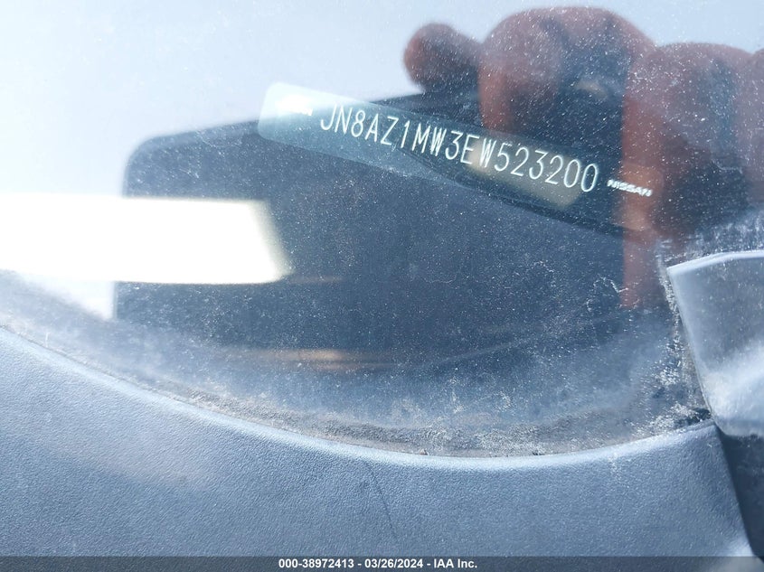 2014 NISSAN MURANO SL - JN8AZ1MW3EW523200