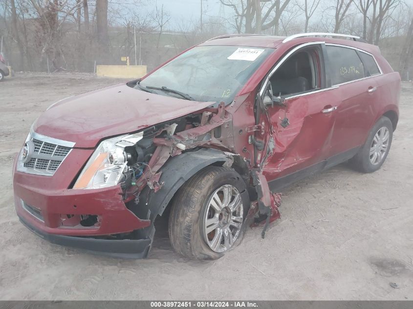 2012 Cadillac Srx Luxury Collection VIN: 3GYFNDE30CS524584 Lot: 38972451