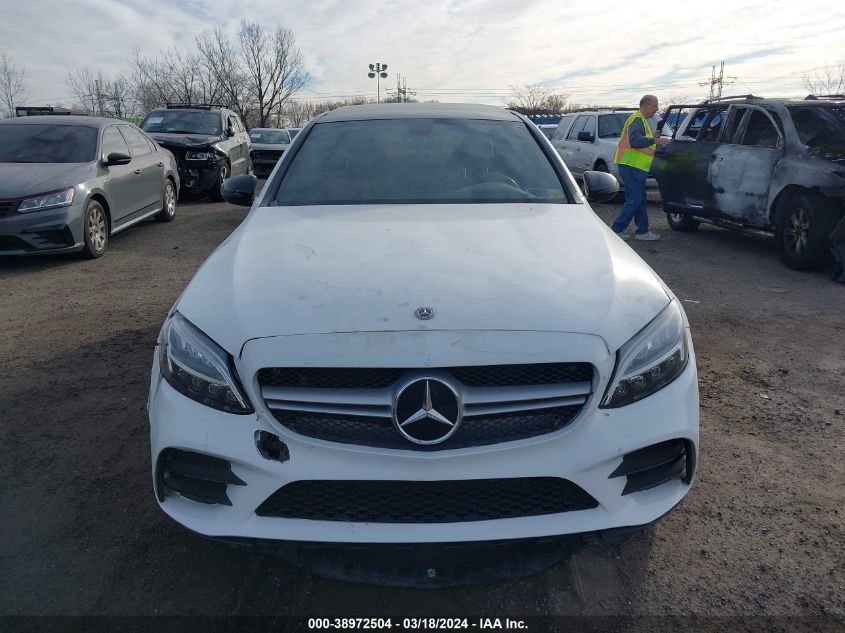 2019 Mercedes-Benz Amg C 43 4Matic VIN: 55SWF6EBXKU292961 Lot: 38972504