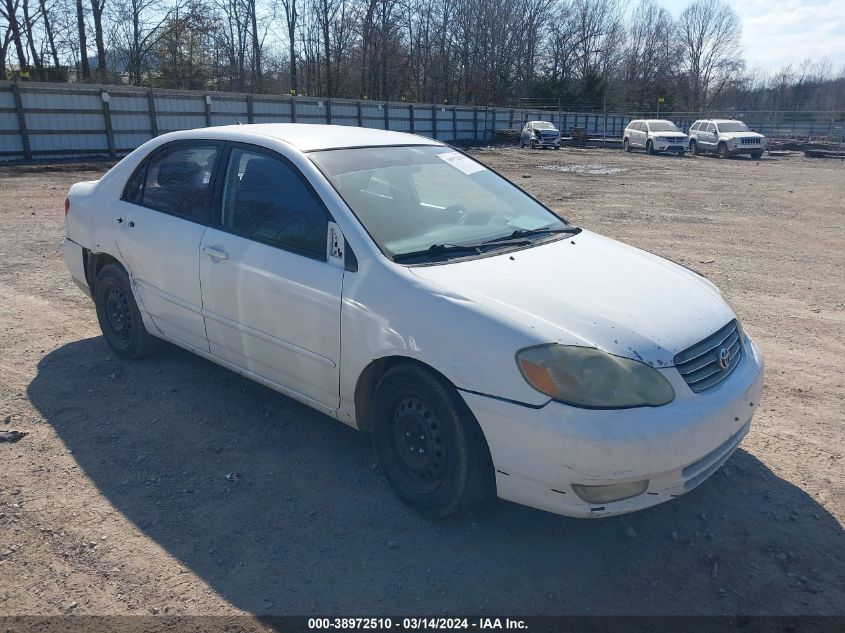 1NXBR32E73Z060505 | 2003 TOYOTA COROLLA