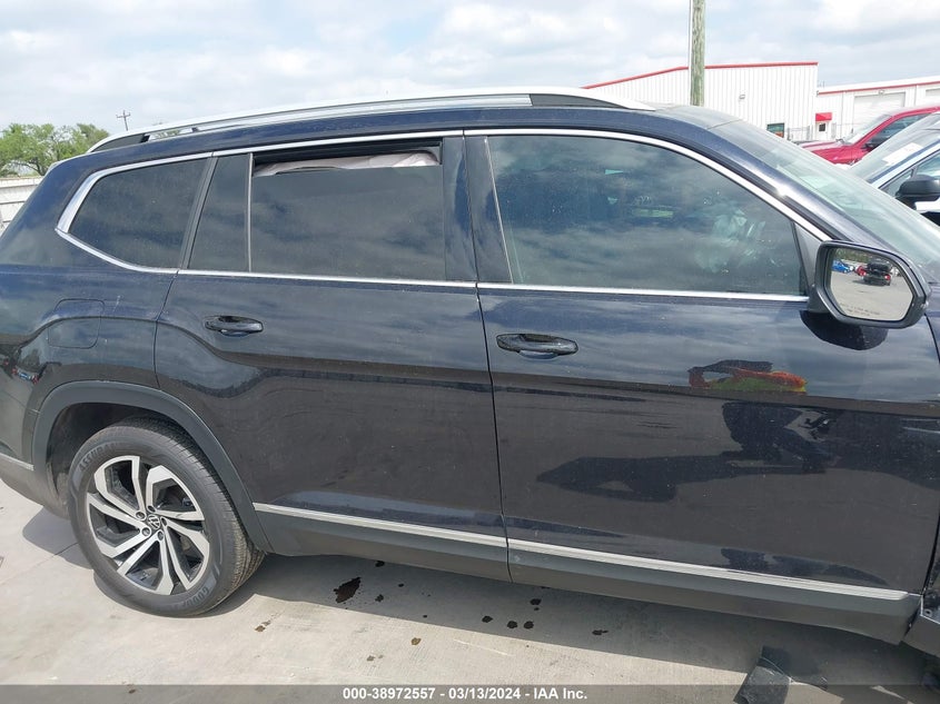 2021 VOLKSWAGEN ATLAS 3.6L V6 SEL PREMIUM - 1V2TR2CA3MC534454