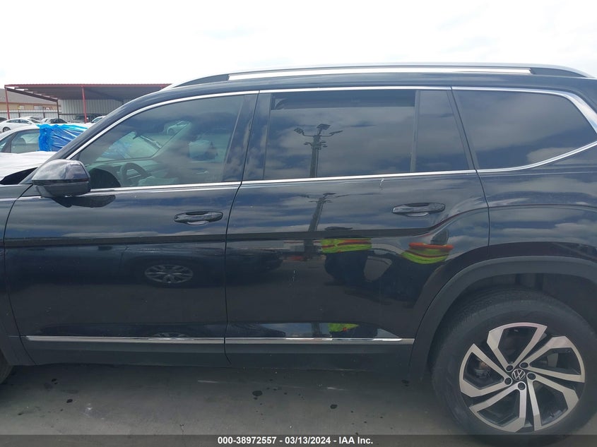 2021 VOLKSWAGEN ATLAS 3.6L V6 SEL PREMIUM - 1V2TR2CA3MC534454
