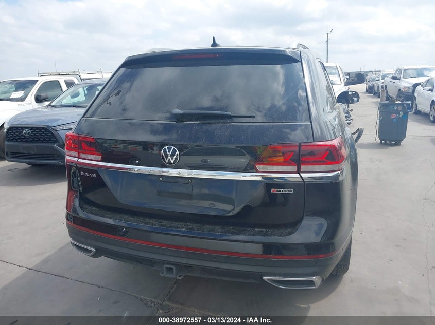 2021 VOLKSWAGEN ATLAS 3.6L V6 SEL PREMIUM - 1V2TR2CA3MC534454