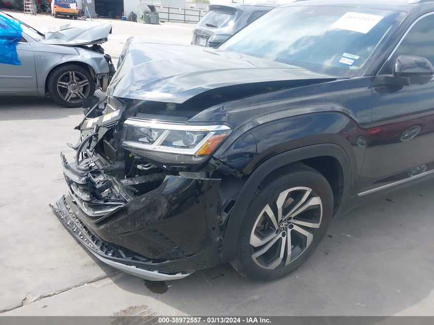2021 VOLKSWAGEN ATLAS 3.6L V6 SEL PREMIUM - 1V2TR2CA3MC534454