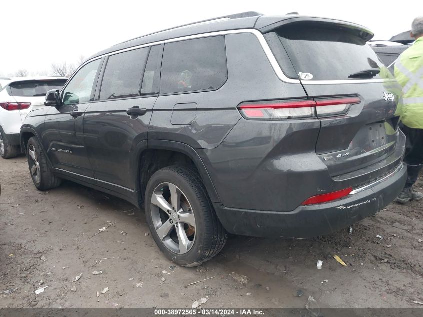 2021 Jeep Grand Cherokee L Limited 4X4 VIN: 1C4RJKBG5M8207338 Lot: 38972565