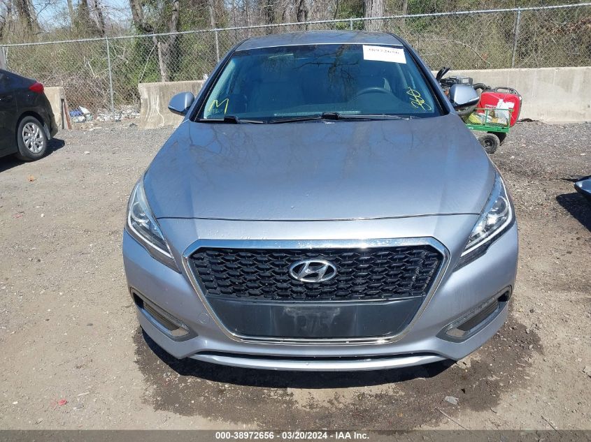 2016 Hyundai Sonata Hybrid Se VIN: KMHE24L18GA042153 Lot: 38972656