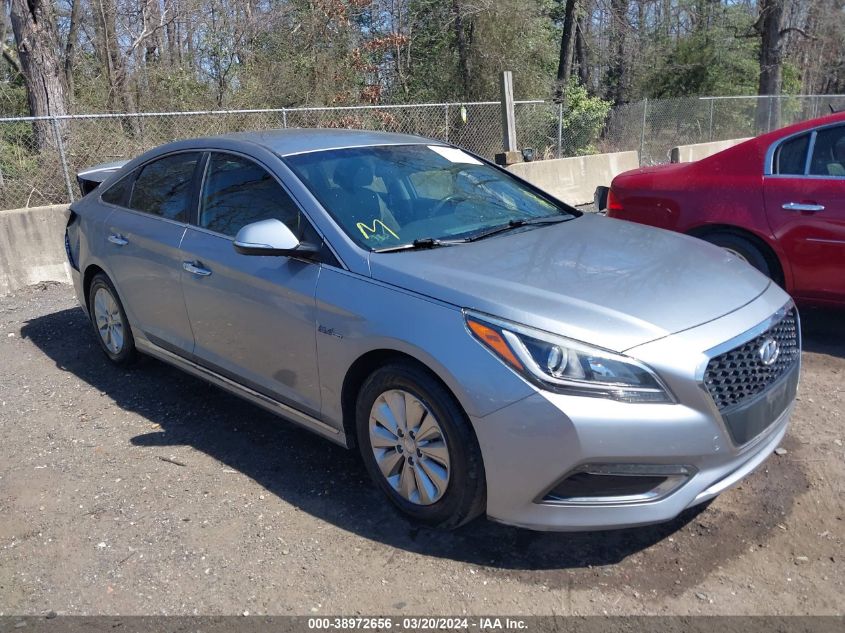 2016 Hyundai Sonata Hybrid Se VIN: KMHE24L18GA042153 Lot: 38972656