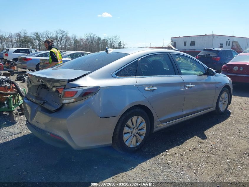 2016 Hyundai Sonata Hybrid Se VIN: KMHE24L18GA042153 Lot: 38972656