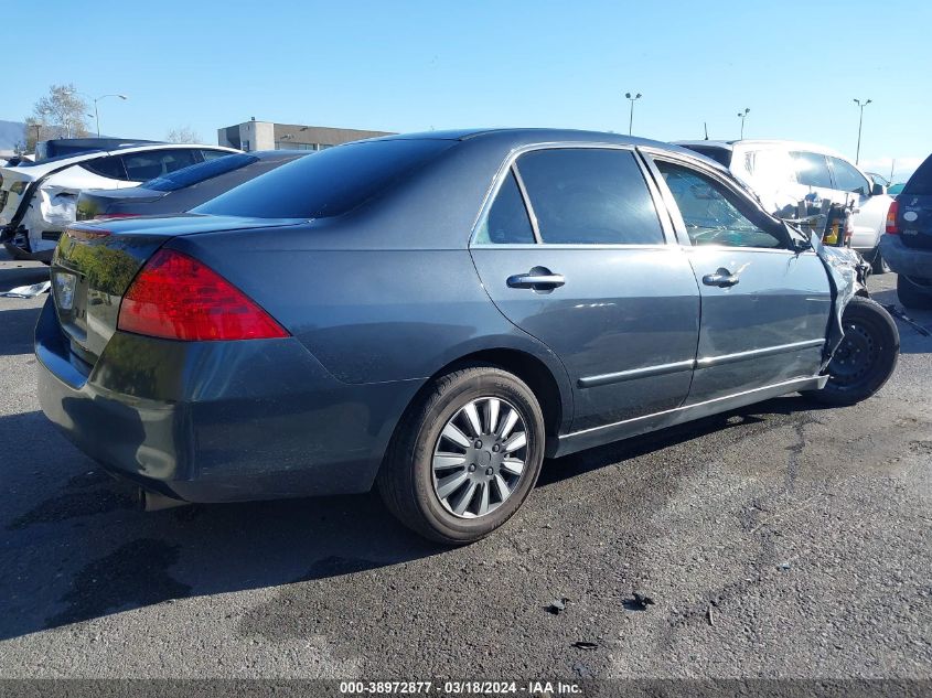 2006 Honda Accord 2.4 Lx VIN: 1HGCM56486A060802 Lot: 38972877