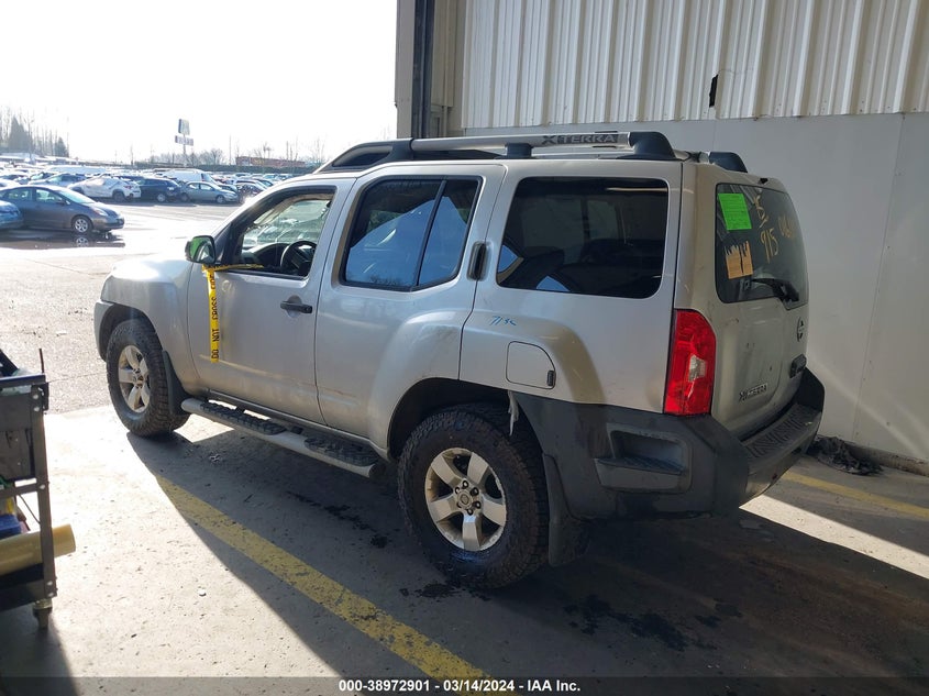 2009 Nissan Xterra S VIN: 5N1AN08W89C508545 Lot: 38972901