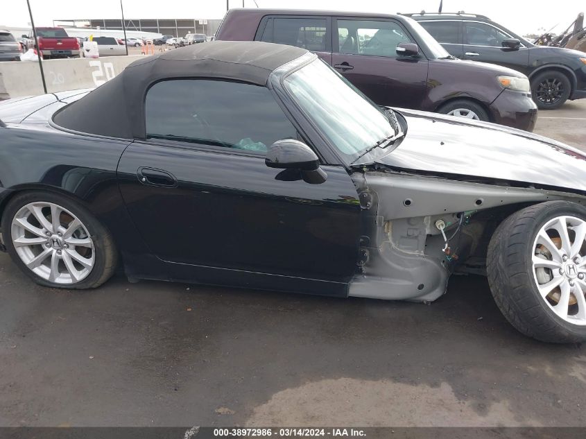 2007 Honda S2000 VIN: JHMAP21477S004654 Lot: 38972986