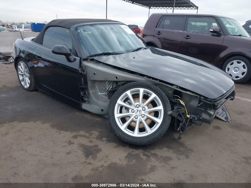 2007 Honda S2000 VIN: JHMAP21477S004654 Lot: 38972986