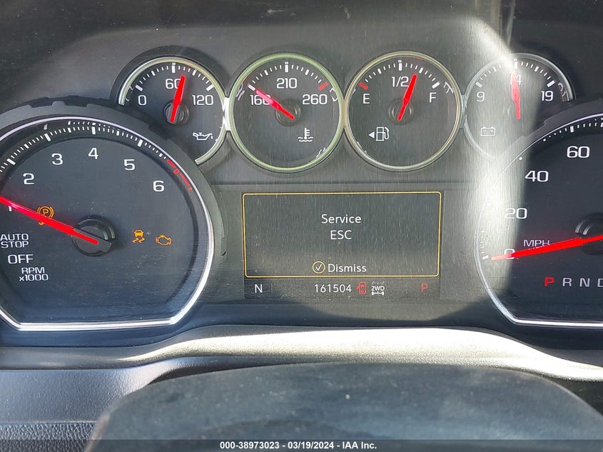 2019 CHEVROLET SILVERADO 1500 LT - 1GCUYDED5KZ172987