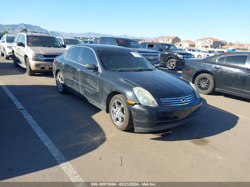 JNKCV51E03M300221 2003 Infiniti G35 Luxury Leather