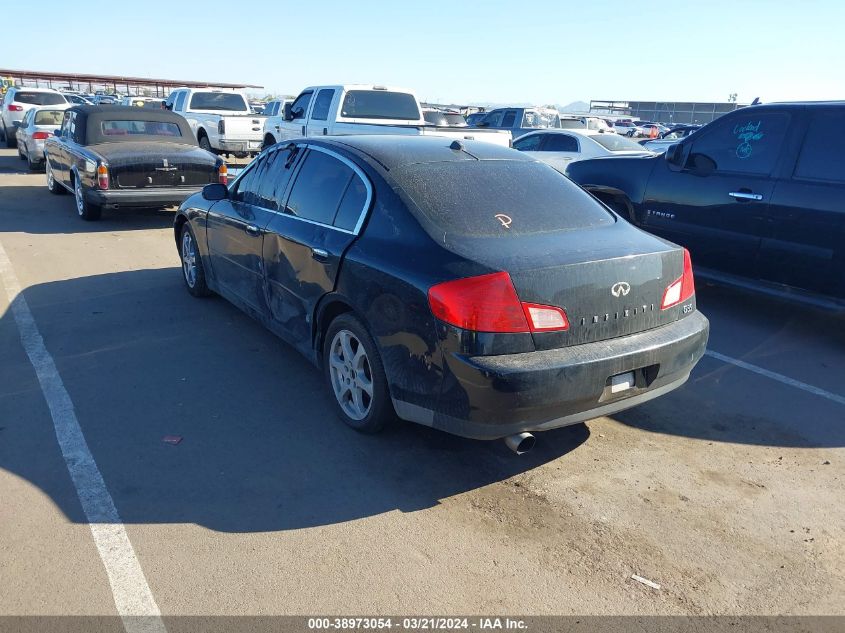 JNKCV51E03M300221 2003 Infiniti G35 Luxury Leather