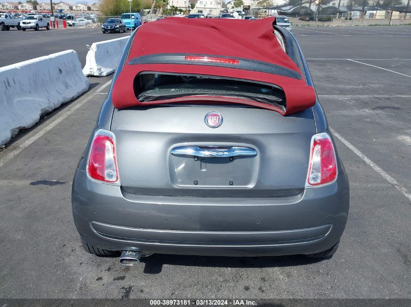 2012 Fiat 500C Pop VIN: 3C3CFFDR2CT385631 Lot: 38973181