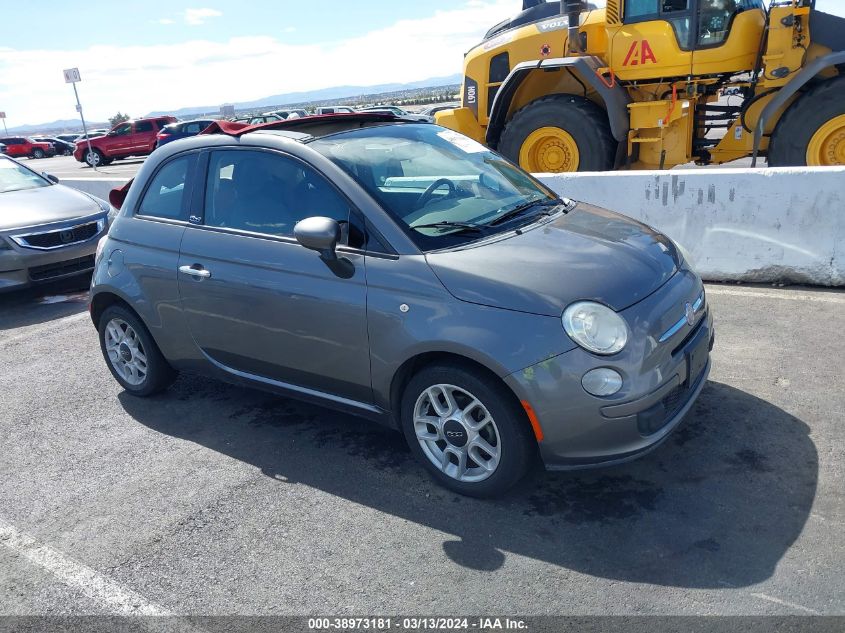 2012 Fiat 500C Pop VIN: 3C3CFFDR2CT385631 Lot: 38973181