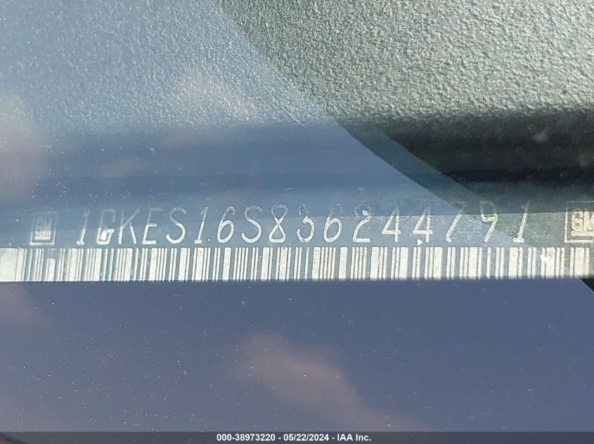 1GKET63M682172035 2008 GMC Envoy Denali