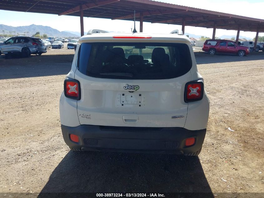 2018 Jeep Renegade Latitude Fwd VIN: ZACCJABB2JPH44421 Lot: 38973234