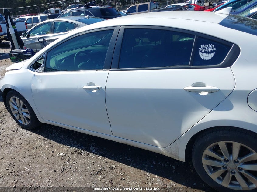 2015 KIA FORTE LX - KNAFX4A67F5383539