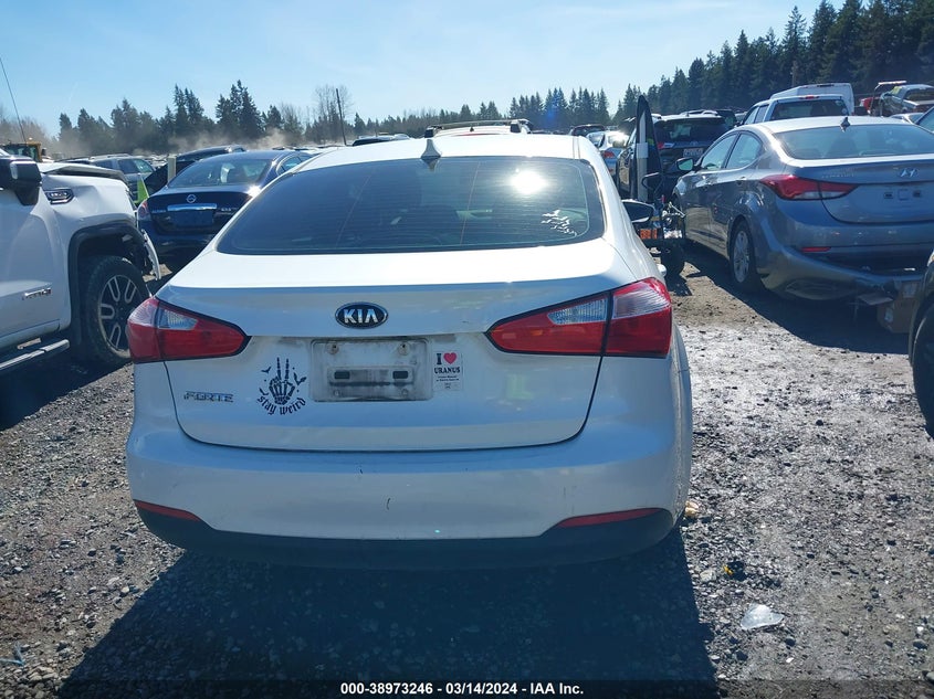 2015 KIA FORTE LX - KNAFX4A67F5383539