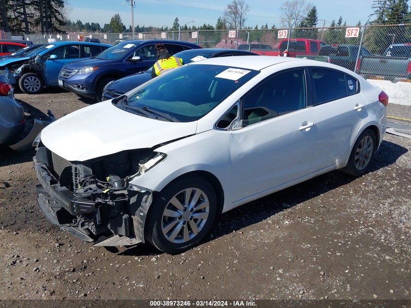 2015 KIA FORTE LX - KNAFX4A67F5383539