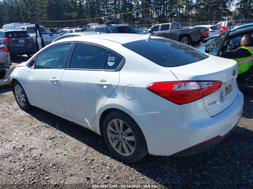 2015 KIA FORTE LX - KNAFX4A67F5383539