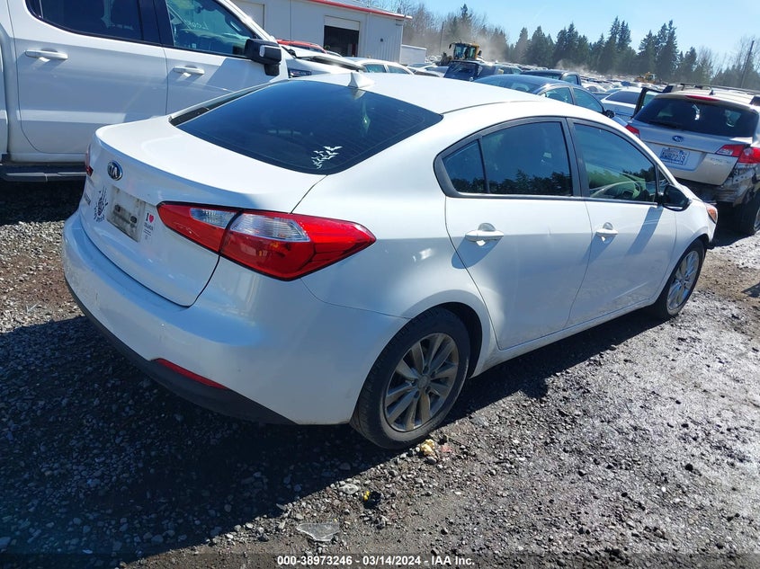 2015 KIA FORTE LX - KNAFX4A67F5383539