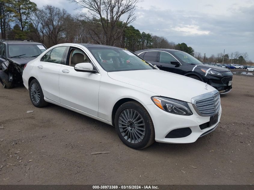 55SWF4KB5FU012958 | 2015 MERCEDES-BENZ C 300