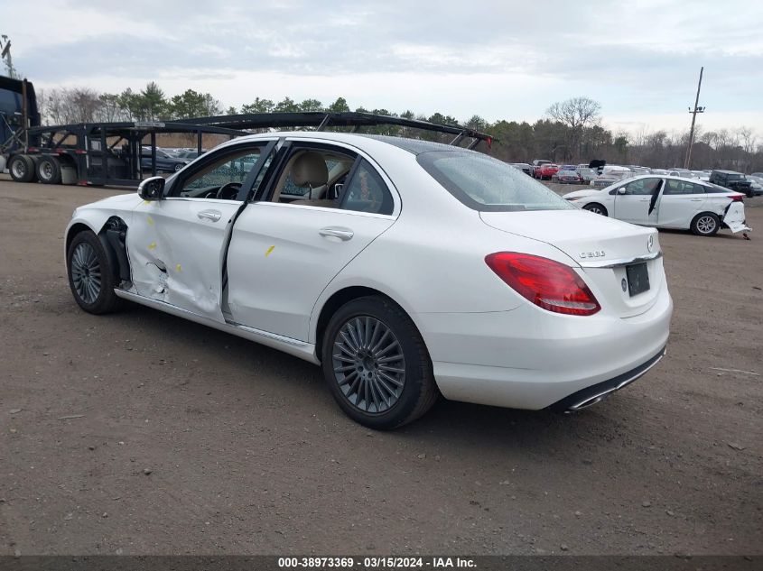 55SWF4KB5FU012958 | 2015 MERCEDES-BENZ C 300