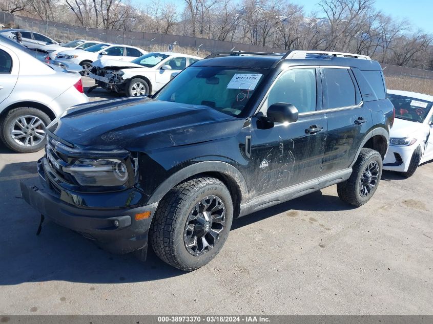 2021 Ford Bronco Sport Outer Banks VIN: 3FMCR9C64MRA29171 Lot: 38973370