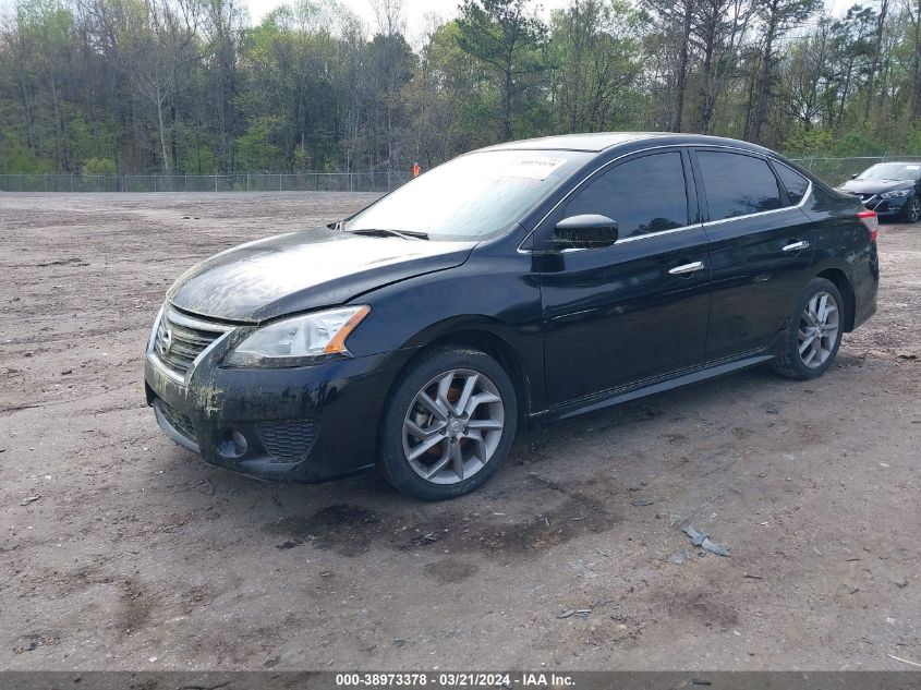 2014 Nissan Sentra Sr VIN: 3N1AB7AP2EY312517 Lot: 38973378