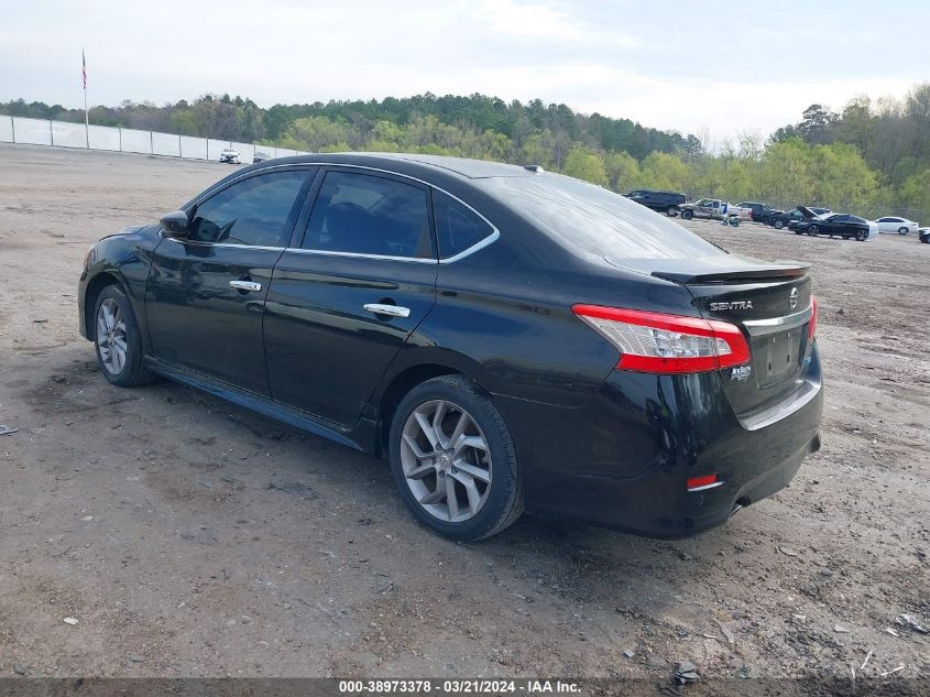 2014 Nissan Sentra Sr VIN: 3N1AB7AP2EY312517 Lot: 38973378