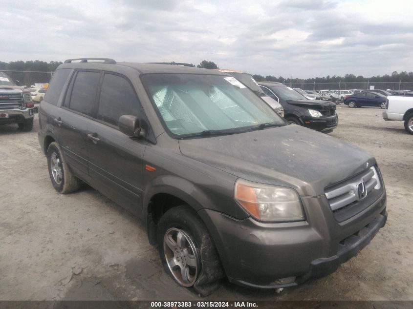 2007 Honda Pilot Ex-L VIN: 5FNYF28557B032130 Lot: 38973383