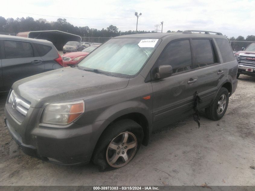 2007 Honda Pilot Ex-L VIN: 5FNYF28557B032130 Lot: 38973383