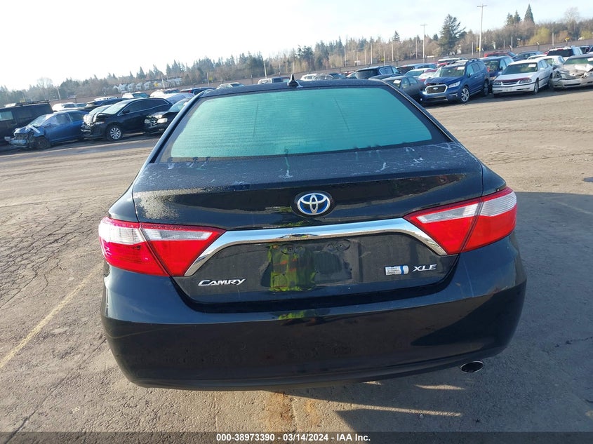 2016 TOYOTA CAMRY HYBRID XLE - 4T1BD1FK3GU182061