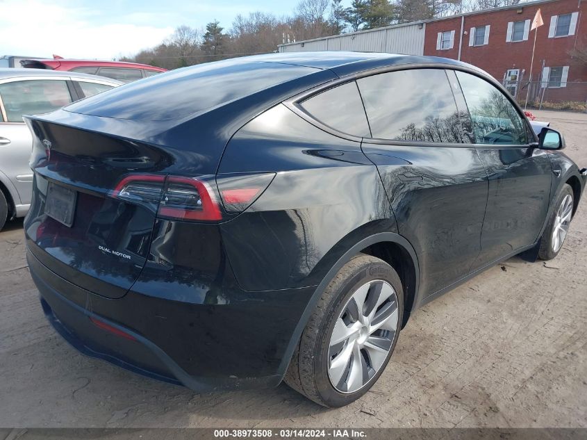 2023 Tesla Model Y Awd/Long Range Dual Motor All-Wheel Drive VIN: 7SAYGDEEXPA032041 Lot: 38973508