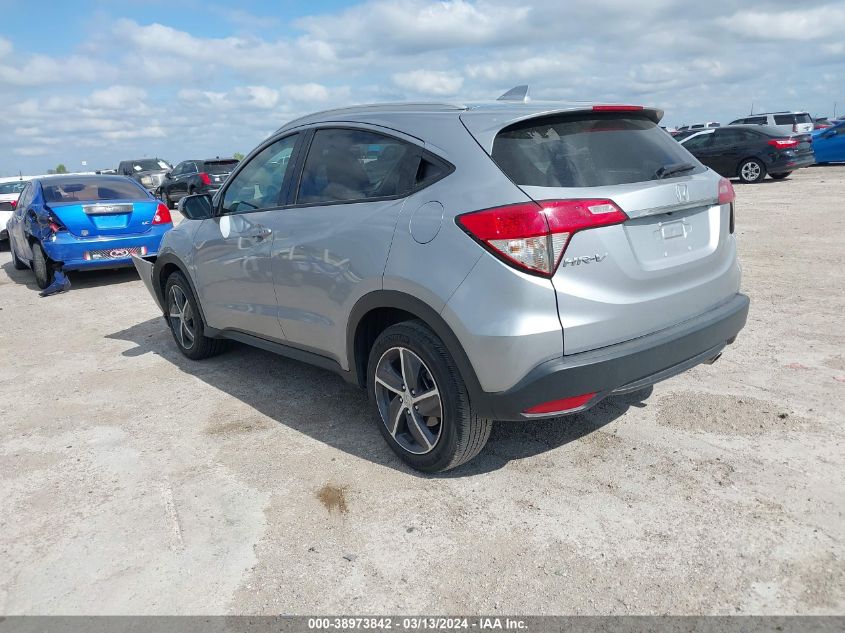 2022 Honda Hr-V 2Wd Ex VIN: 3CZRU5H55NM730896 Lot: 38973842