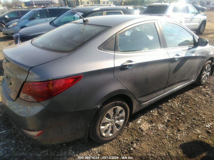 KMHCT4AE7GU084998 | 2016 HYUNDAI ACCENT