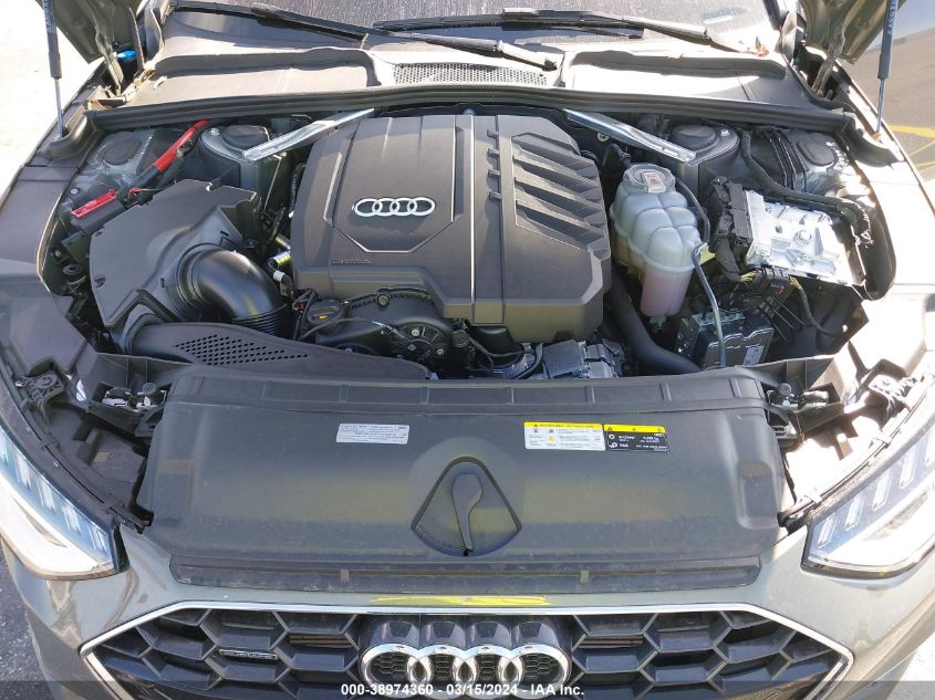 WAUEAAF48RN003938 | 2024 AUDI A4