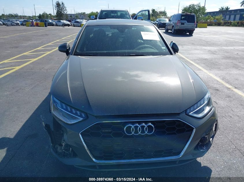 WAUEAAF48RN003938 | 2024 AUDI A4