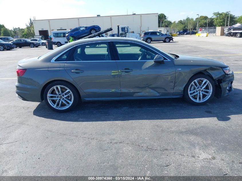 VIN WAUEAAF48RN003938 2024 AUDI A4 PREMIUM PLUS 45