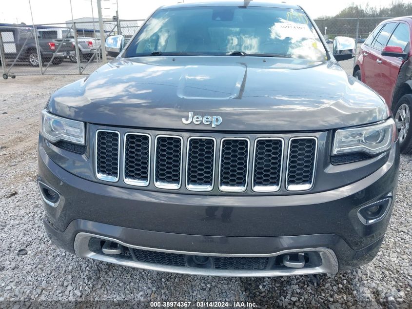 2014 Jeep Grand Cherokee Overland VIN: 1C4RJFCT3EC137534 Lot: 38974367