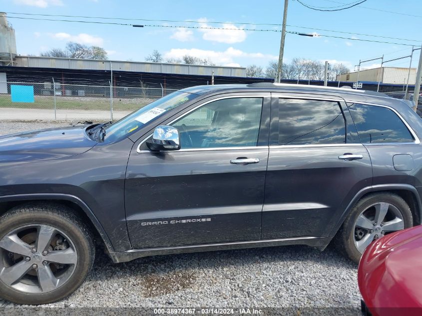 2014 Jeep Grand Cherokee Overland VIN: 1C4RJFCT3EC137534 Lot: 38974367