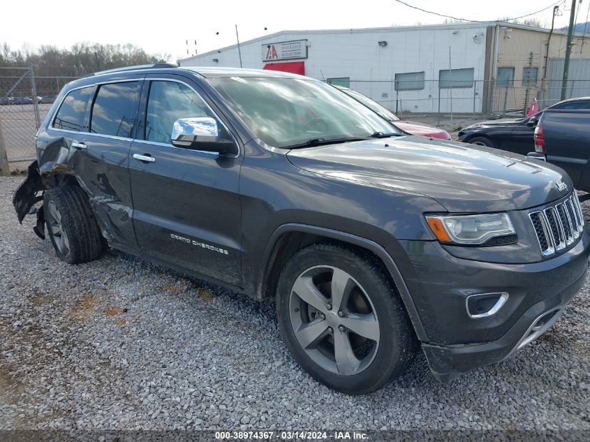 2014 Jeep Grand Cherokee Overland VIN: 1C4RJFCT3EC137534 Lot: 38974367