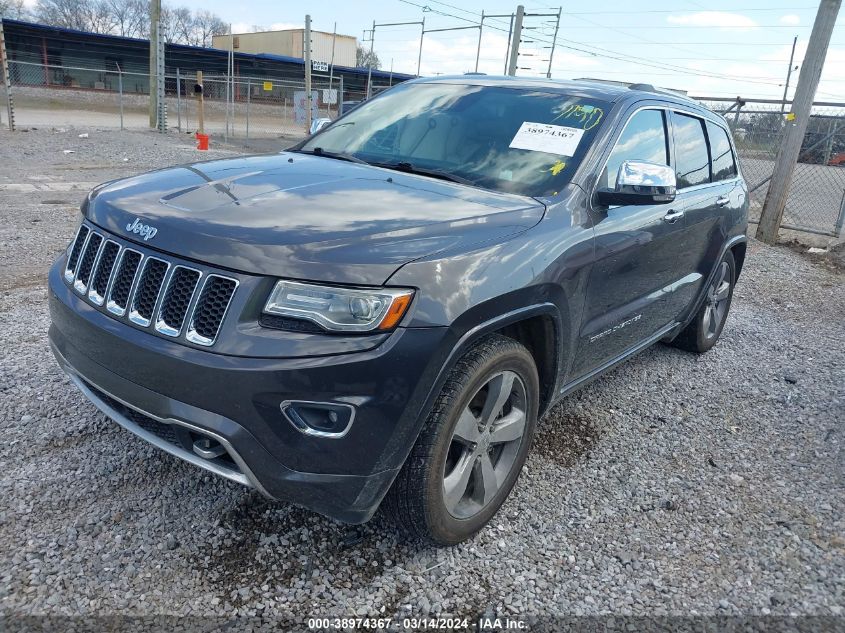 2014 Jeep Grand Cherokee Overland VIN: 1C4RJFCT3EC137534 Lot: 38974367