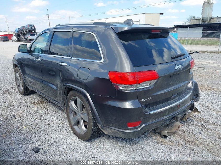 2014 Jeep Grand Cherokee Overland VIN: 1C4RJFCT3EC137534 Lot: 38974367