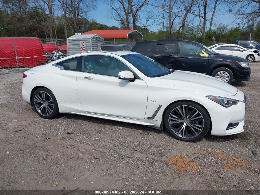 2018 Infiniti Q60 3.0T Luxe VIN: JN1EV7EK3JM341688 Lot: 38974382